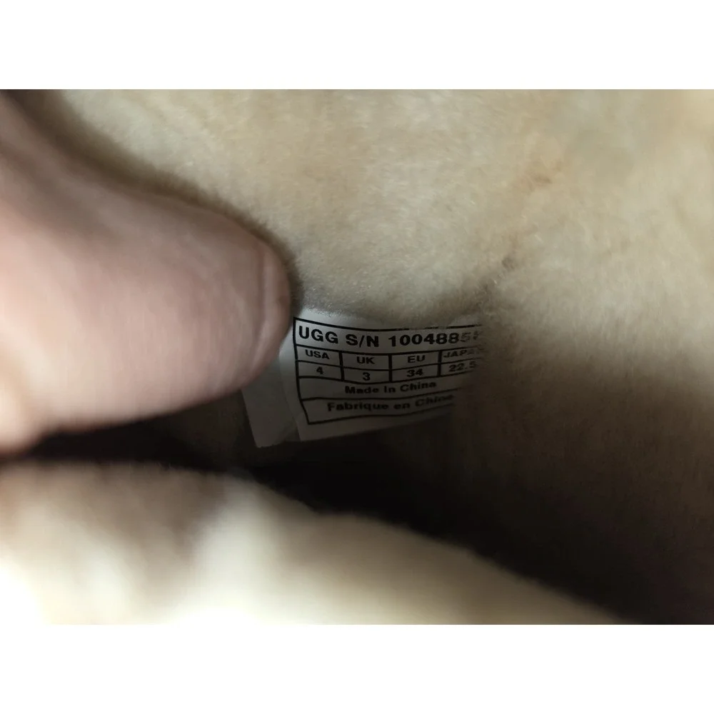 UGG Australia Sparkle Purple Sequin Pull On Boots Limited Edition Women's 4 - Picture 7 of 9